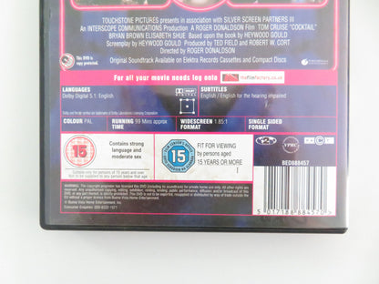 Cocktail (DVD) Tom Cruise Bryan Brown Elisabeth Shue 1988 Region 2 Movie posters