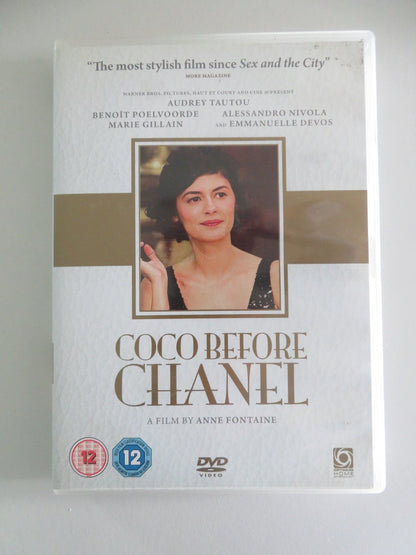 Coco Before Chanel (DVD) Audrey Tatou Alessandro Nivola 2009 Region 2 Movie posters