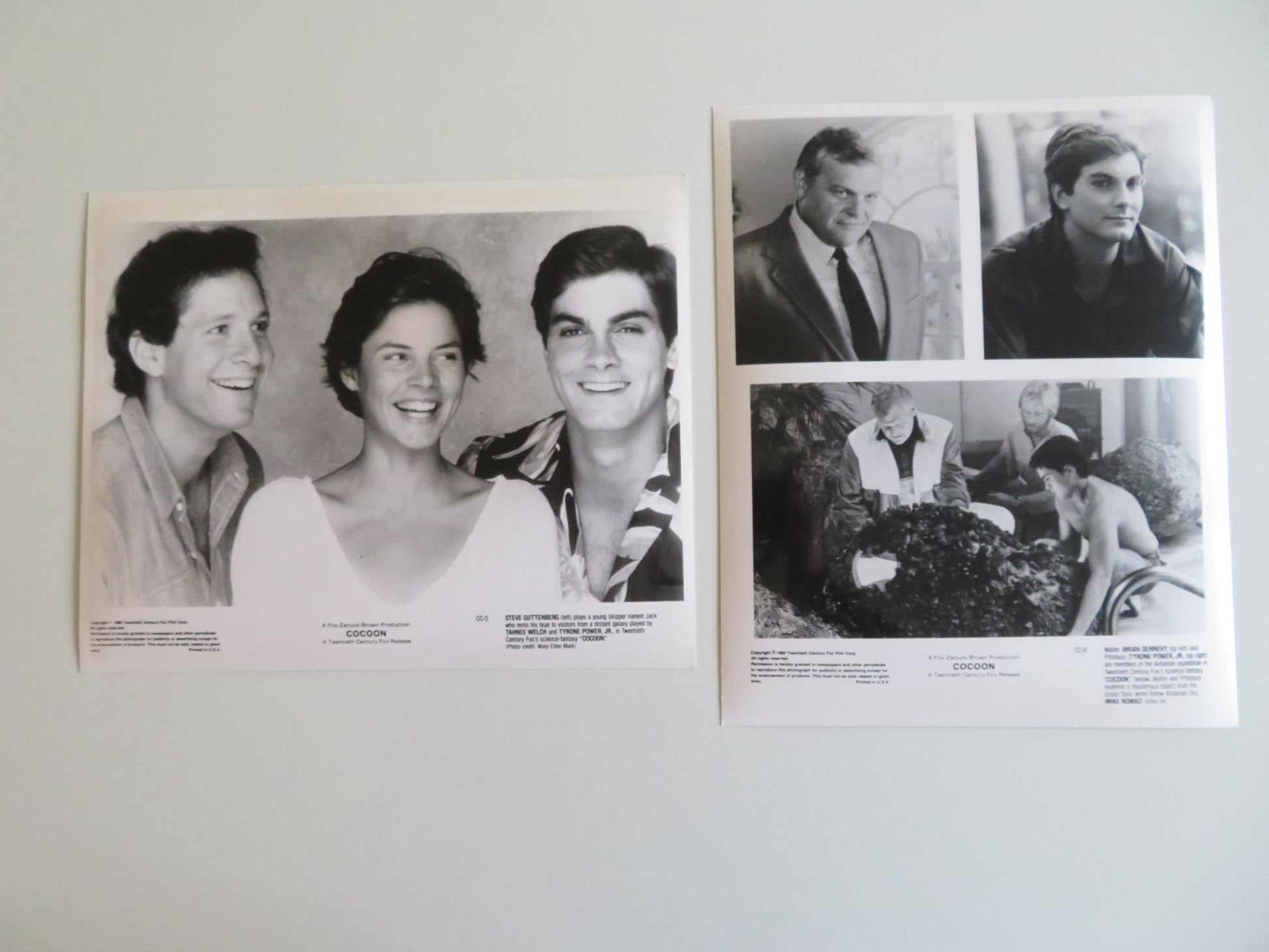 COCOON MOVIE STILL PHOTO LOT OF 13 STEVE GUTTENBERG BRIAN DENNEHY 1985 - Rendezvous Cinema