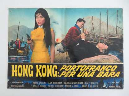 Coffin from Hong Kong Italian Fotobusta Poster Heinz Drache Elga Andersen 1965 Movie posters