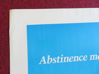 COLD FEET US TRI FOLDED ONE SHEET ROLLED POSTER GRIFFIN DUNNE M. CHIBAS 1983 Rendezvous Cinema Movie posters