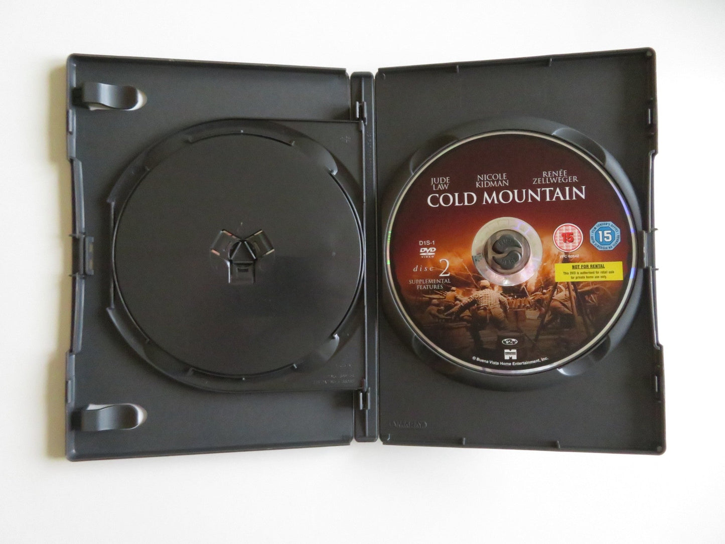 COLD MOUNTAIN - 2 DISC SPECIAL EDITION (DVD) JUDE LAW NICOLE KIDMAN 2003 REGION 2 Movie posters