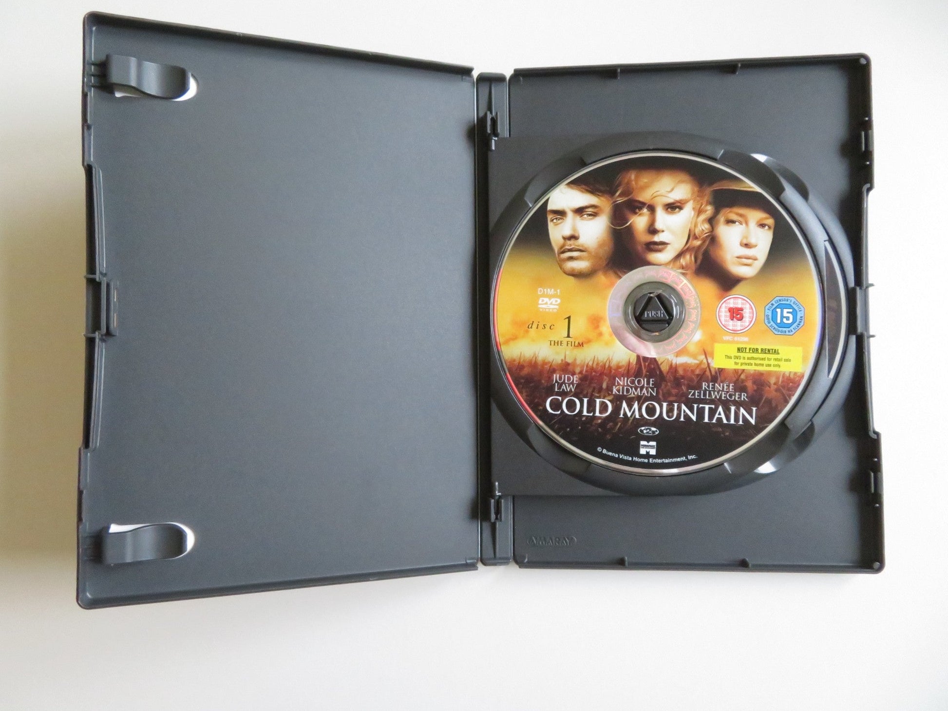 COLD MOUNTAIN - 2 DISC SPECIAL EDITION (DVD) JUDE LAW NICOLE KIDMAN 2003 REGION 2 Movie posters