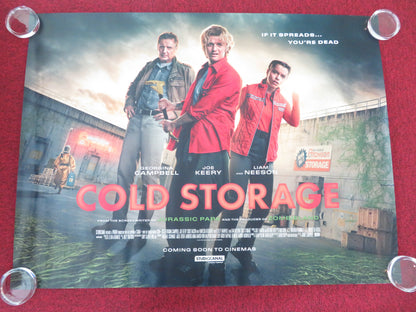 Cold Storage UK Quad Rolled Poster Liam Neeson Joe Keery 2026 Movie posters