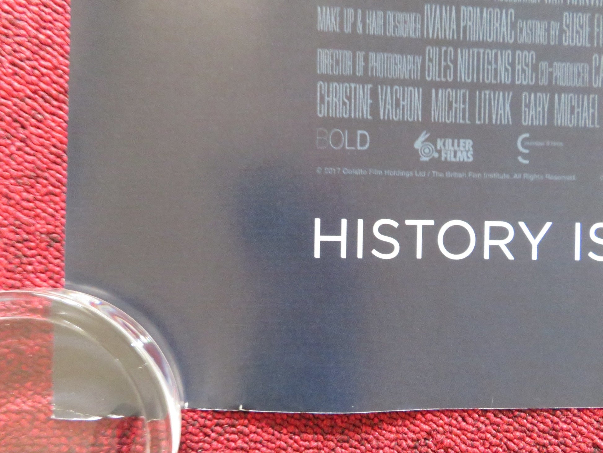 COLETTE - B UK QUAD ROLLED POSTER KEIRA KNIGHTLEY FIONA SHAW 2018 Rendezvous Cinema Movie posters