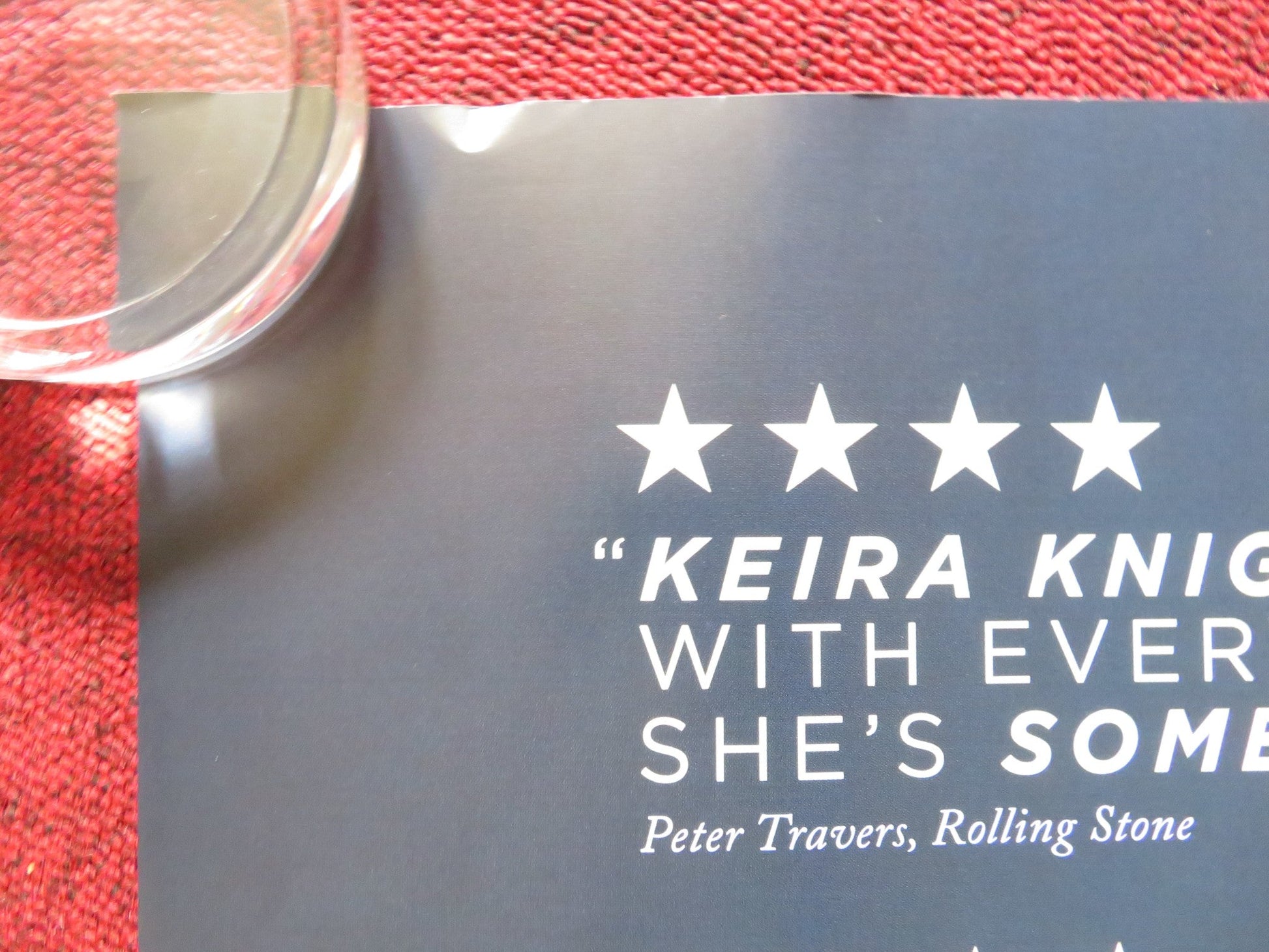 COLETTE - B UK QUAD ROLLED POSTER KEIRA KNIGHTLEY FIONA SHAW 2018 Rendezvous Cinema Movie posters