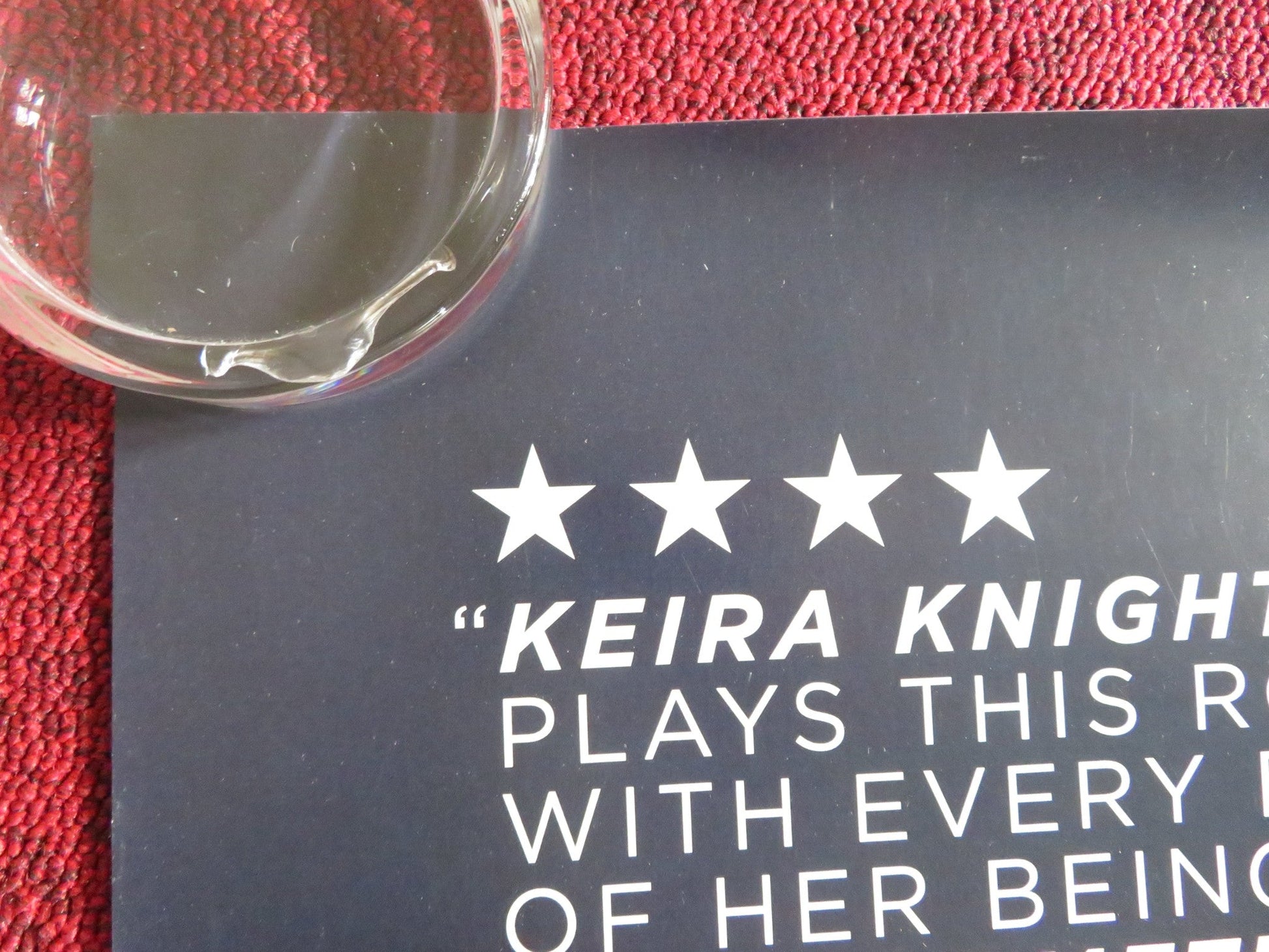 COLETTE - B US ONE SHEET ROLLED POSTER KEIRA KNIGHTLEY FIONA SHAW 2018 Rendezvous Cinema Movie posters