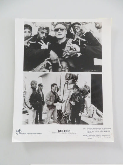 Colors - A Movie Still Photo Lot Of 7 Sean Penn, Robert Duvall 1988 Movie posters