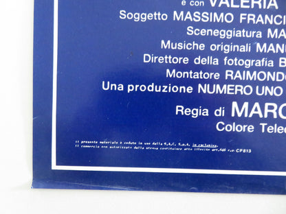 Colpo di fulmine - B Italian Fotobusta Poster Jerry Calà Vanessa Gravina 1985 Movie posters
