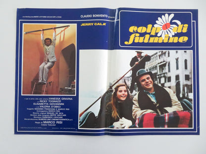 Colpo di fulmine - B Italian Fotobusta Poster Jerry Calà Vanessa Gravina 1985 Movie posters