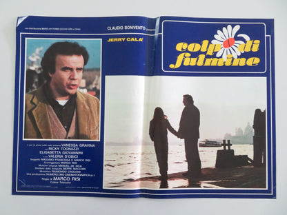 Colpo di fulmine - C Italian Fotobusta Poster Jerry Calà Vanessa Gravina 1985 Movie posters
