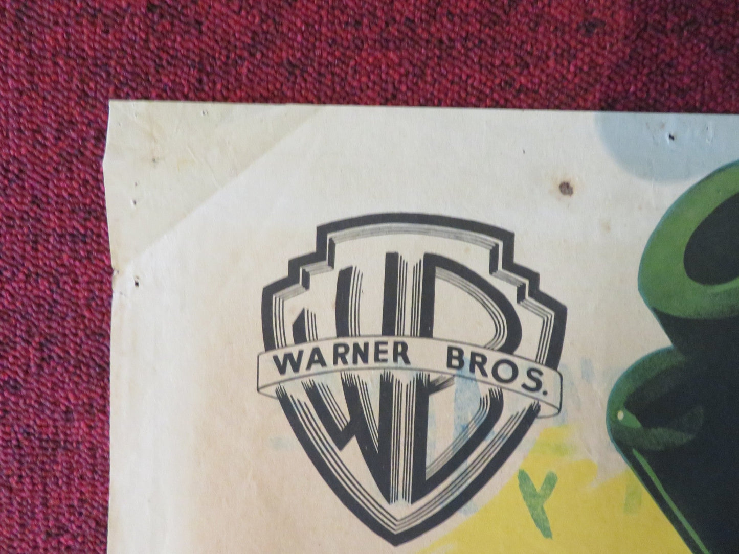 COLT .45 FOLDED SPANISH ONE SHEET POSTER RANDOLPH SCOTT RUTH ROMAN 1950 Rendezvous Cinema Movie posters