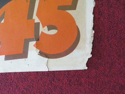 COLT .45 FOLDED SPANISH ONE SHEET POSTER RANDOLPH SCOTT RUTH ROMAN 1950 Rendezvous Cinema Movie posters