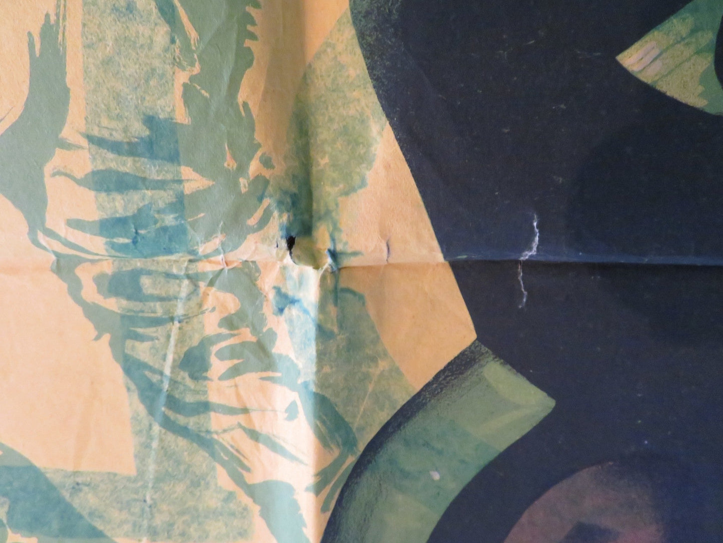 COLT .45 FOLDED SPANISH ONE SHEET POSTER RANDOLPH SCOTT RUTH ROMAN 1950 Rendezvous Cinema Movie posters