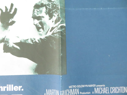 Coma UK Quad Rolled Poster Michael Douglas Genevieve Bujold 1978 Movie posters