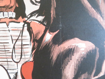 COMANCHE! DANISH POSTER ROLLED DANA ANDREWS KENT SMITH 1959 Rendezvous Cinema Movie posters