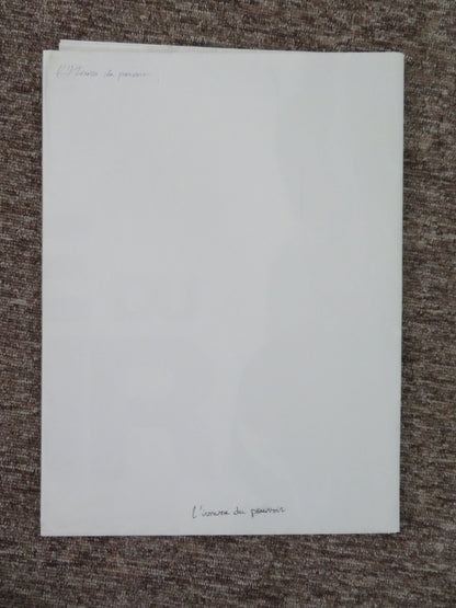 Comedy of Power French Grande Poster Isabelle Huppert Francois Berleand 2006 Movie posters