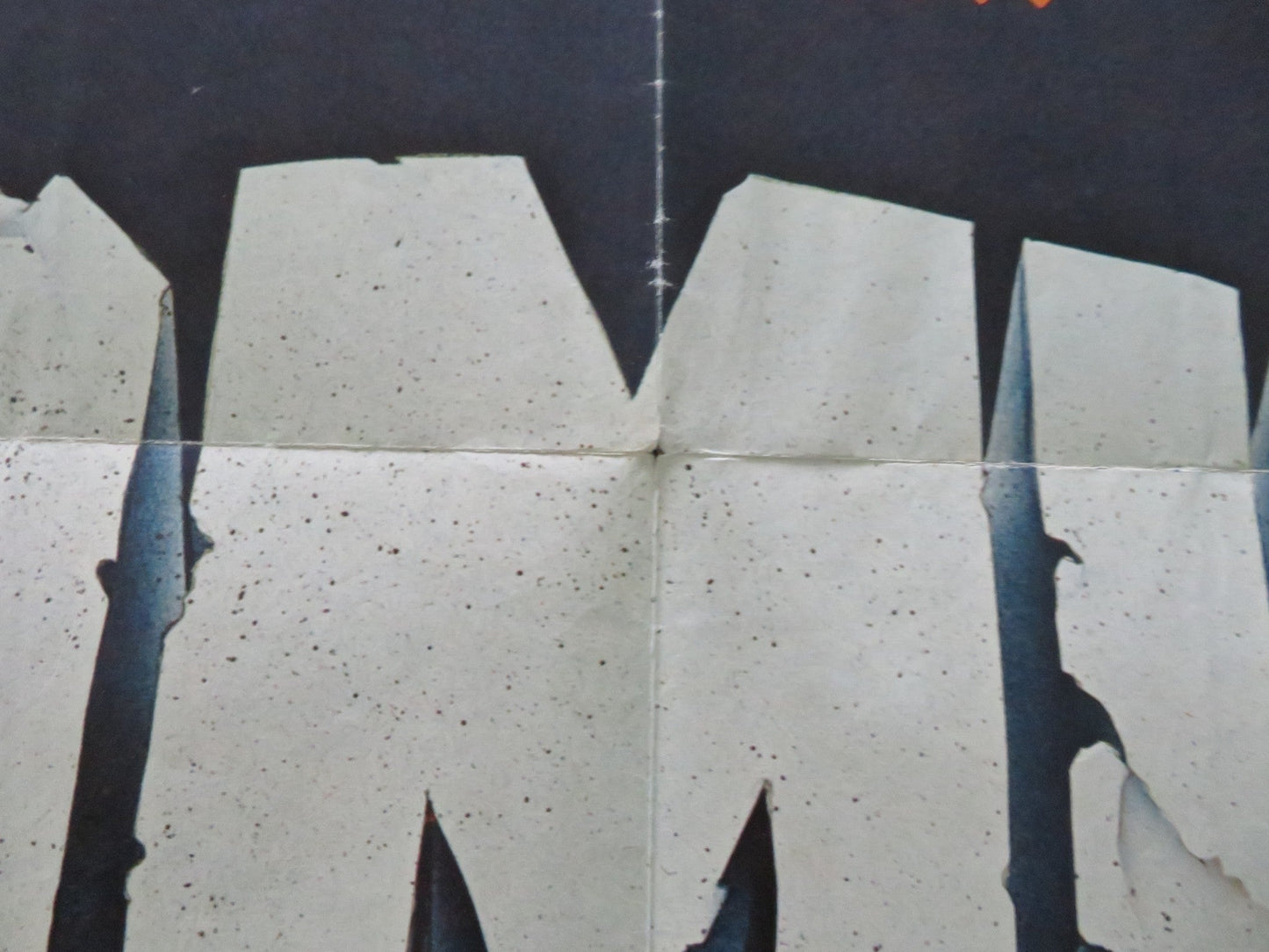 COMIN' AT YA! FOLDED US ONE SHEET POSTER TONY ANTHONY GENE QUINTANO 1981 Movie posters