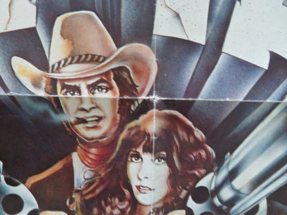 COMIN' AT YA! FOLDED US ONE SHEET POSTER TONY ANTHONY GENE QUINTANO 1981 Movie posters