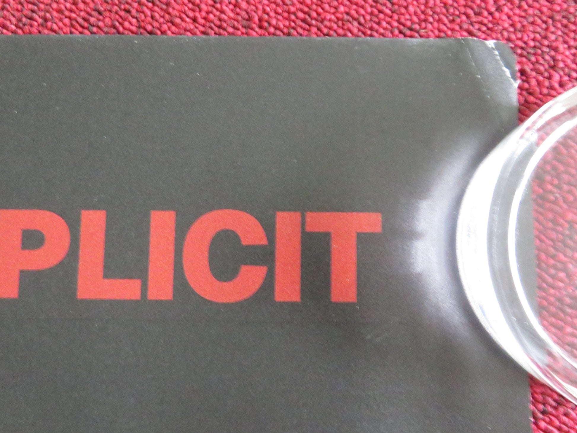 Complicit: A Michael Haneke Retrospective UK QUAD ROLLED POSTER CURZON BFI 2025 Movie posters