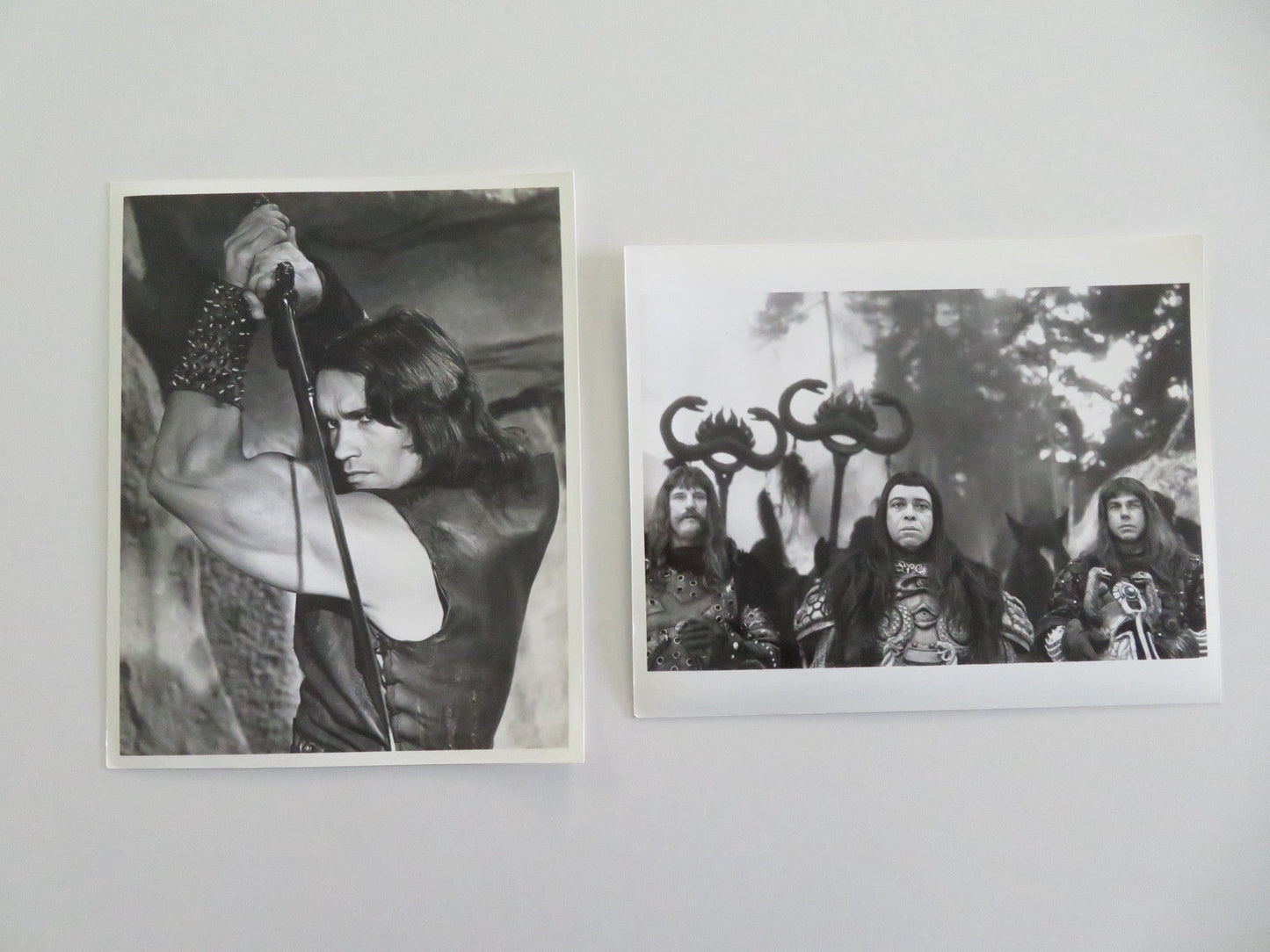 CONAN THE BARBARIAN - A MOVIE STILL PHOTO LOT OF 2 ARNOLD SCHWARZENEGGER 1982 Movie posters