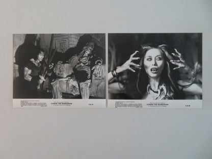CONAN THE BARBARIAN - B MOVIE STILL PHOTO LOT OF 13 ARNOLD SCHWARZENEGGER 1981 Movie posters