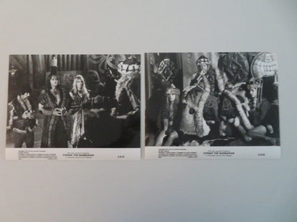 CONAN THE BARBARIAN - B MOVIE STILL PHOTO LOT OF 13 ARNOLD SCHWARZENEGGER 1981 Movie posters