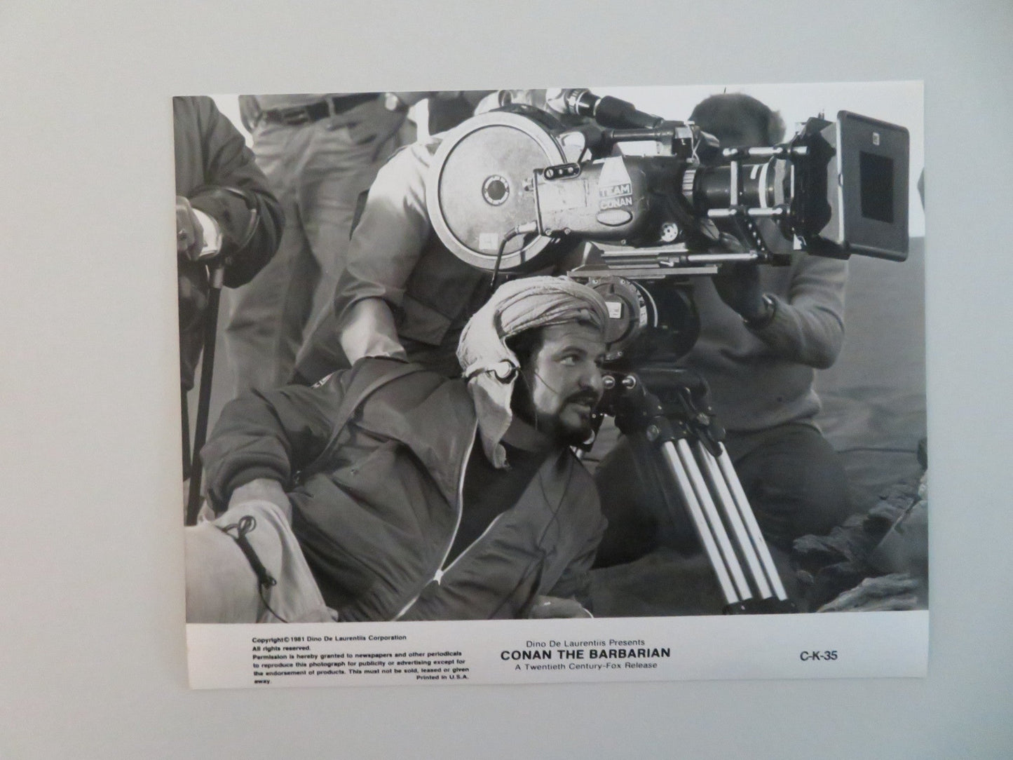 CONAN THE BARBARIAN - B MOVIE STILL PHOTO LOT OF 13 ARNOLD SCHWARZENEGGER 1981 Movie posters