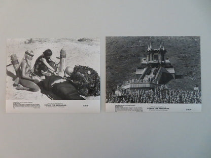CONAN THE BARBARIAN - B MOVIE STILL PHOTO LOT OF 13 ARNOLD SCHWARZENEGGER 1981 Movie posters