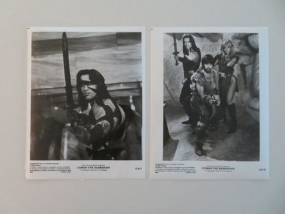 CONAN THE BARBARIAN - B MOVIE STILL PHOTO LOT OF 13 ARNOLD SCHWARZENEGGER 1981 Movie posters
