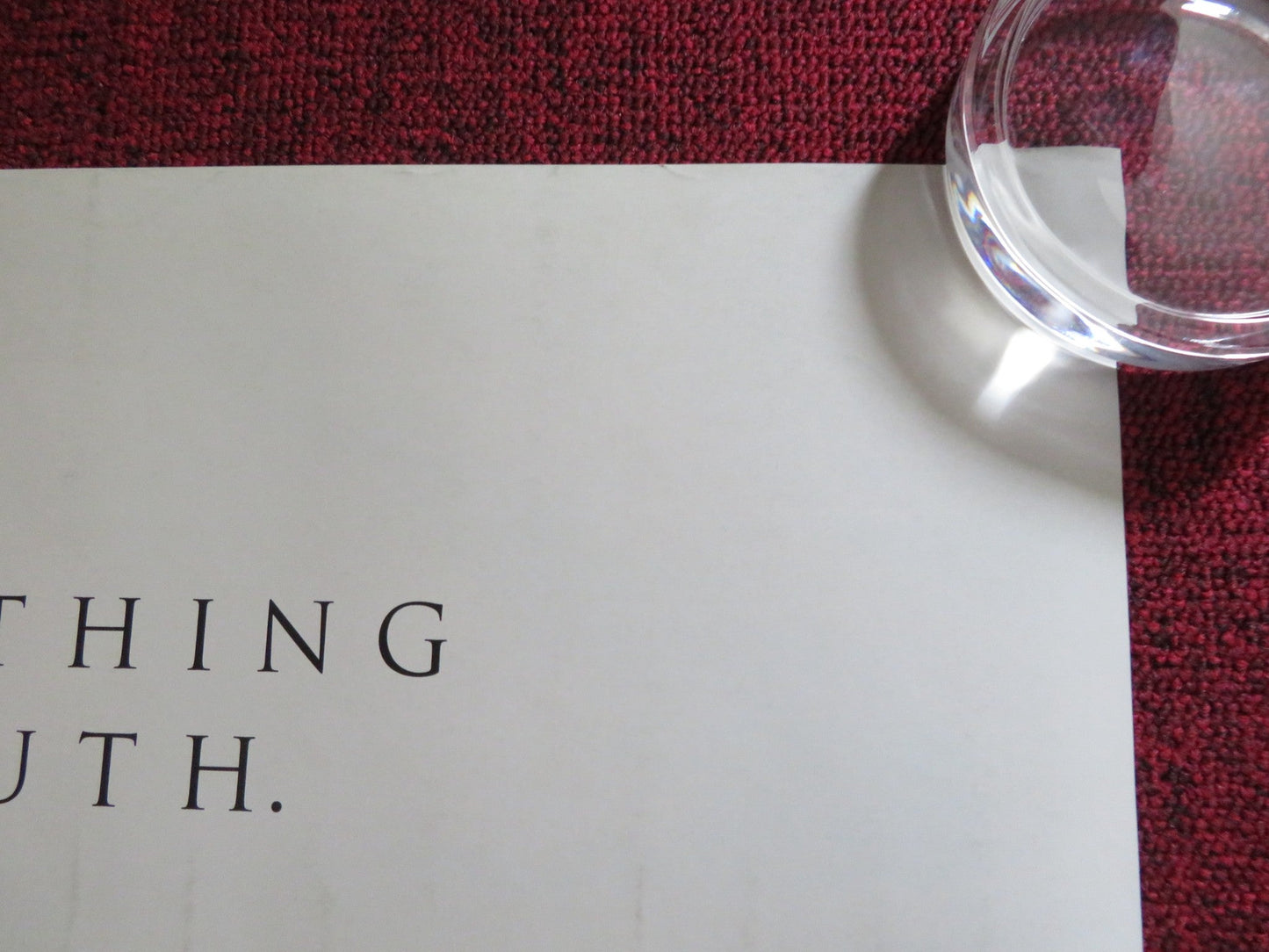 CONCUSSION UK QUAD ROLLED POSTER WILL SMITH ALEC BALDWIN 2015 Rendezvous Cinema Movie posters