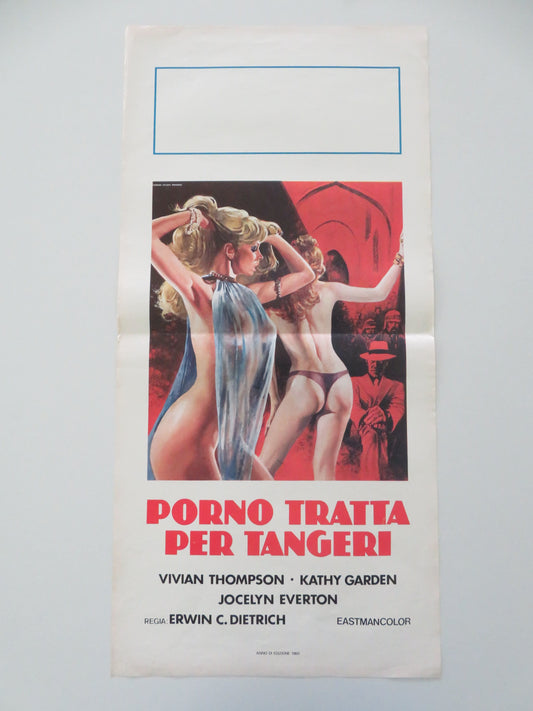 Confessions of the Sex slaves Italian Locandina Poster Thompson 1980 Movie posters