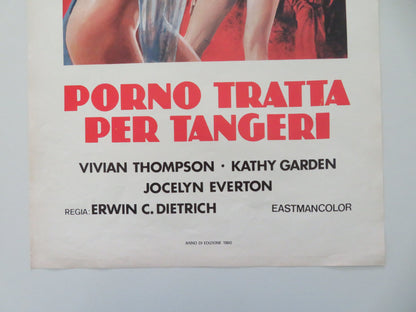 Confessions of the Sex slaves Italian Locandina Poster Thompson 1980 Movie posters