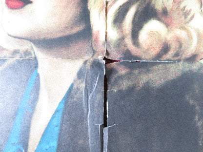 CONFIDENCE GIRL FOLDED US ONE SHEET POSTER TOM CONWAY HILLARY BROOKE 1952 Rendezvous Cinema Movie posters