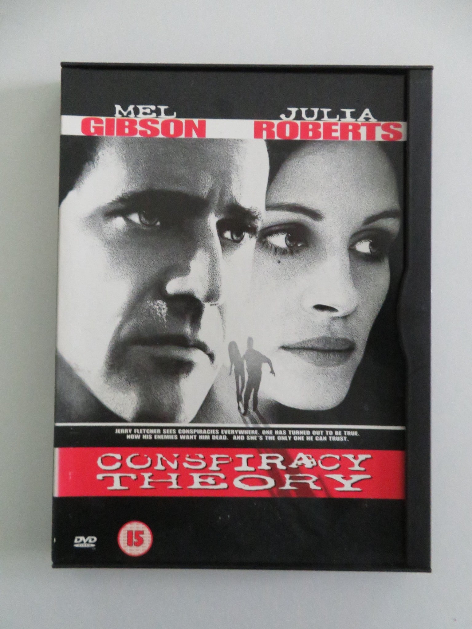 Conspiracy Theory (DVD) Mel Gibson Julia Roberts 1997 Region 2 Movie posters