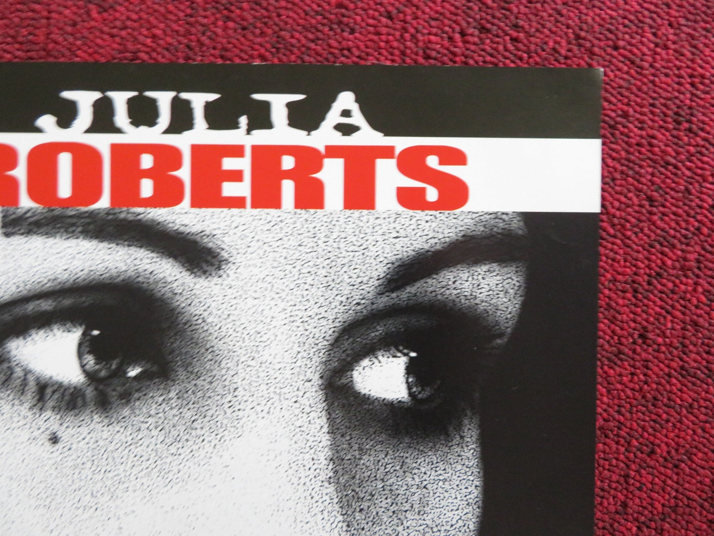 CONSPIRACY THEORY VHS VIDEO POSTER MEL GIBSON JULIA ROBERTS 1997 Rendezvous Cinema Movie posters