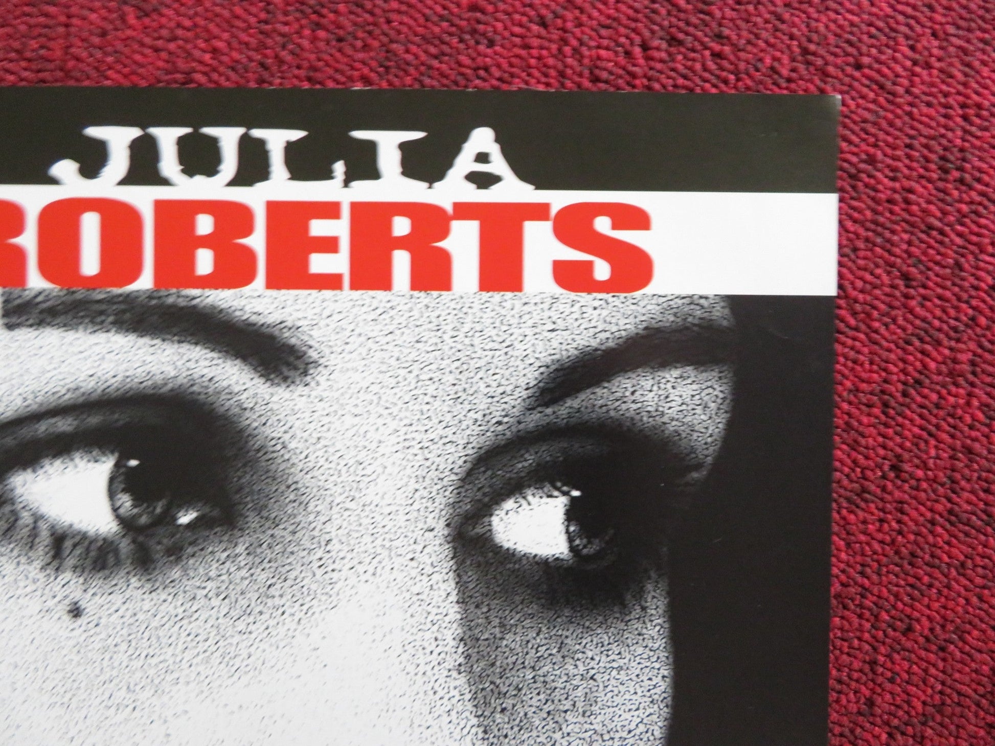 CONSPIRACY THEORY VHS VIDEO POSTER MEL GIBSON JULIA ROBERTS 1997 Rendezvous Cinema Movie posters