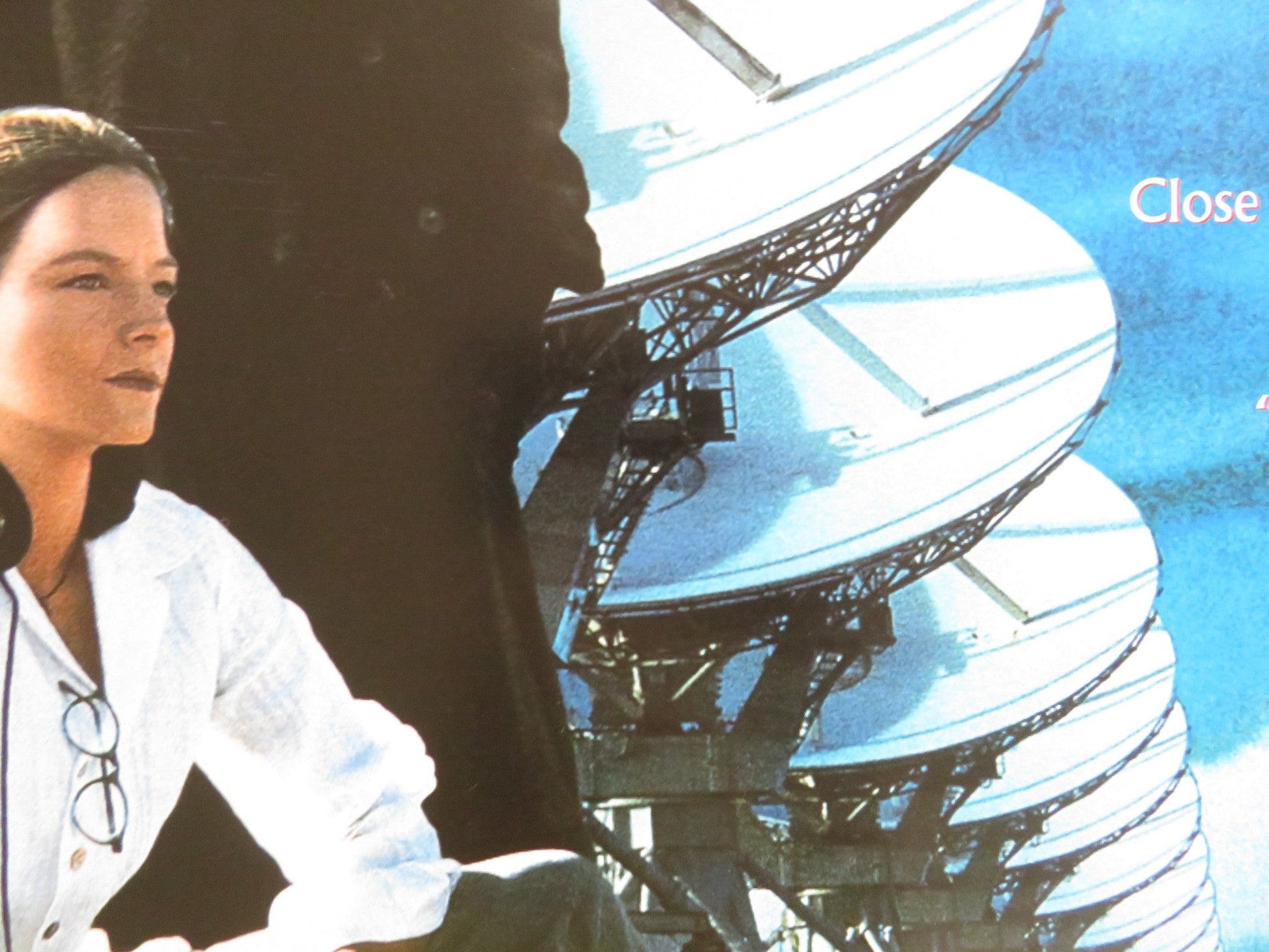 CONTACT VHS VIDEO POSTER JODIE FOSTER MATTHEW MCCONAUGHEY 1998 Rendezvous Cinema Movie posters