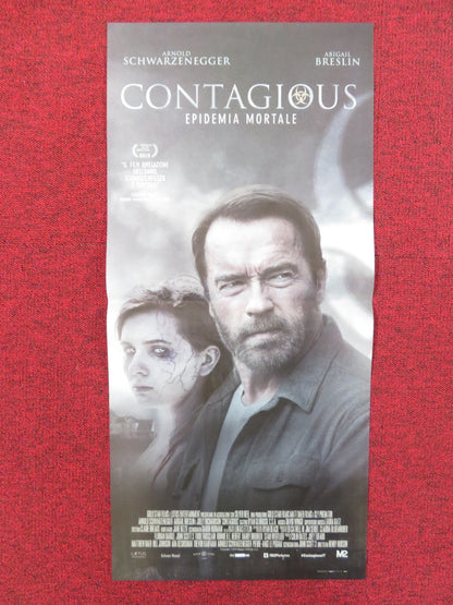 CONTAGIOUS - EPIDEMIA MORTALE ITALIAN LOCANDINA POSTER SCHWARZENEGGER 2015 Rendezvous Cinema Movie posters