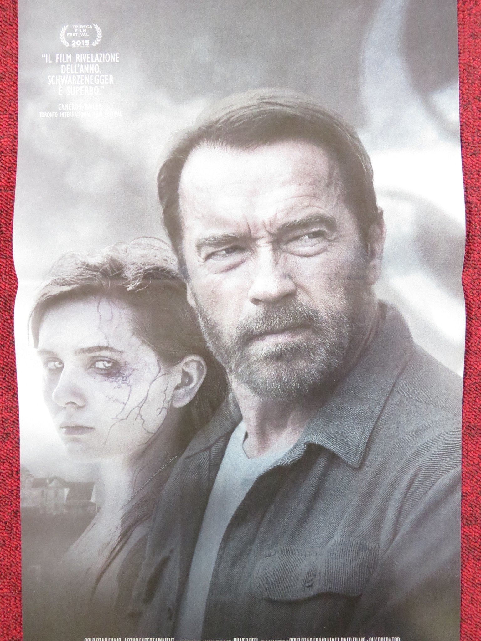 CONTAGIOUS - EPIDEMIA MORTALE ITALIAN LOCANDINA POSTER SCHWARZENEGGER 2015 Rendezvous Cinema Movie posters