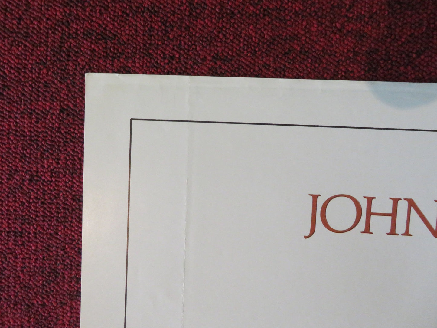 CONTINENTAL DIVIDE FOLDED US ONE SHEET POSTER JOHN BELUSHI BLAIR BROWN 1981 Rendezvous Cinema Movie posters