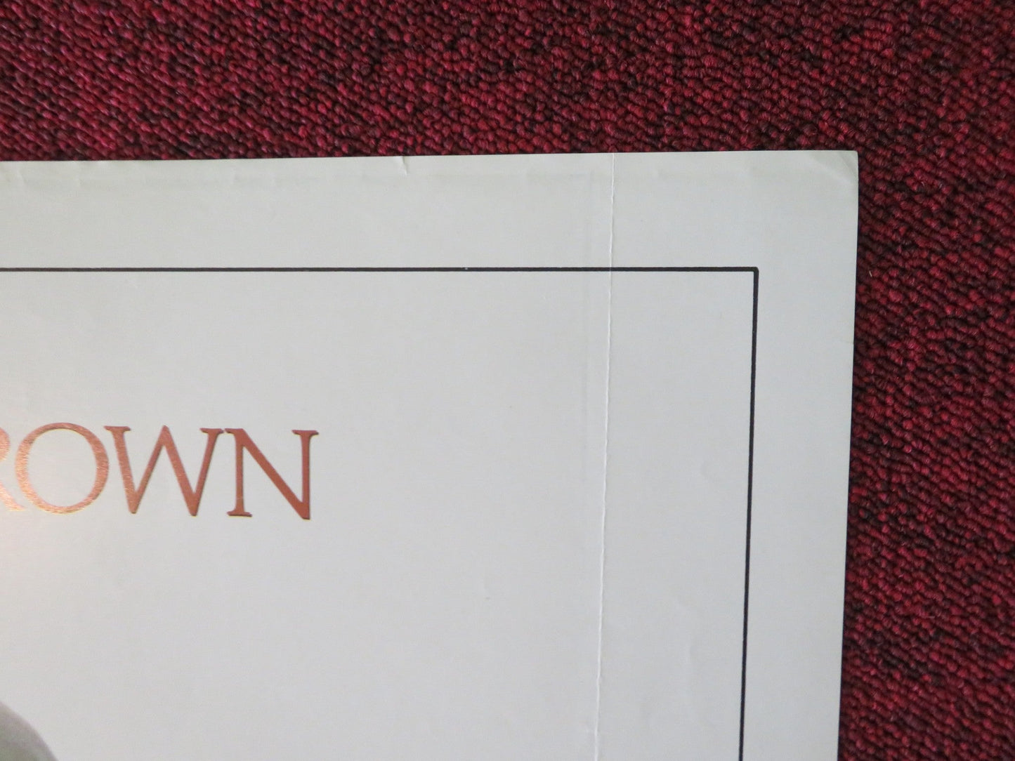 CONTINENTAL DIVIDE FOLDED US ONE SHEET POSTER JOHN BELUSHI BLAIR BROWN 1981 Rendezvous Cinema Movie posters