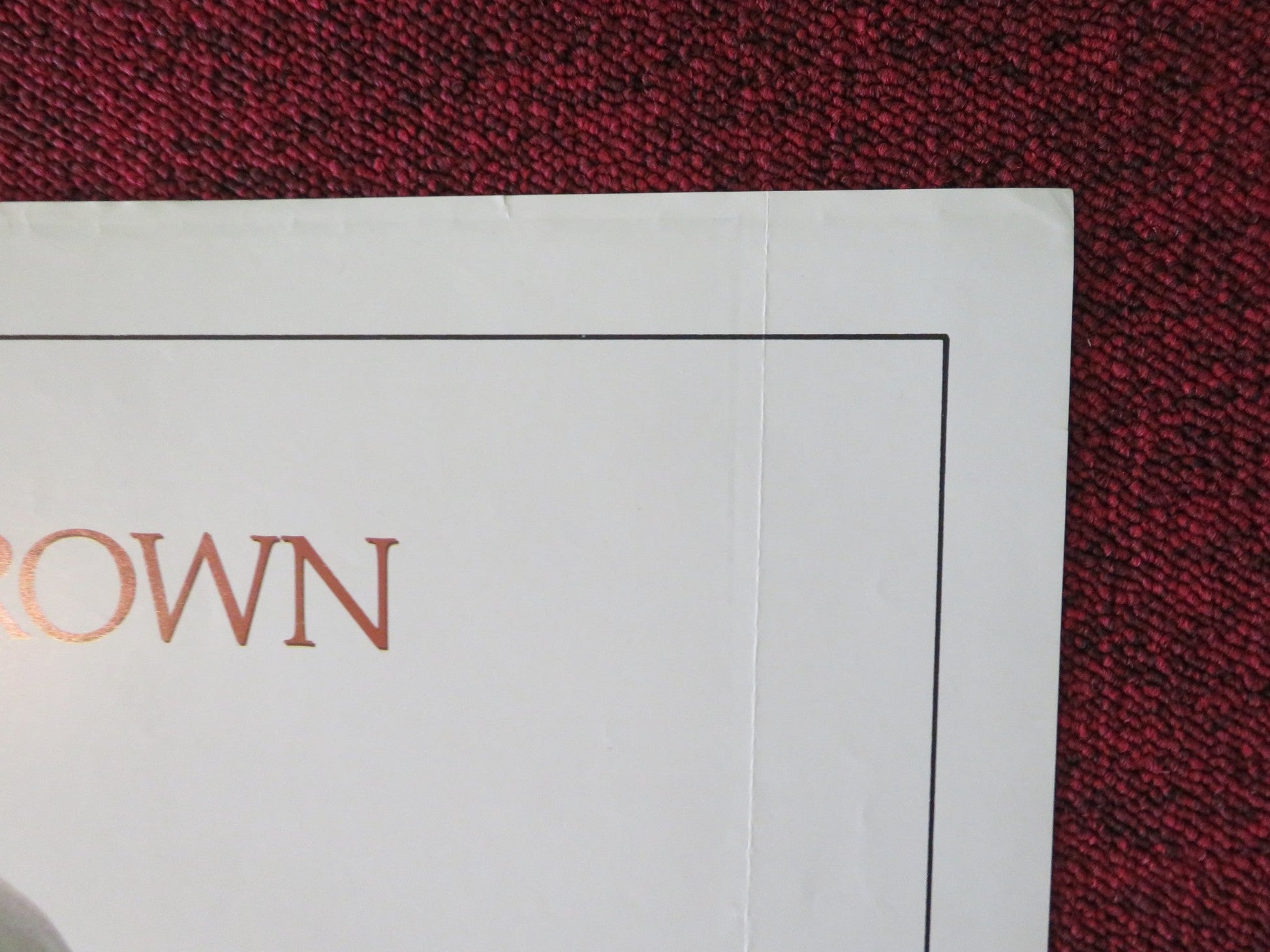 CONTINENTAL DIVIDE FOLDED US ONE SHEET POSTER JOHN BELUSHI BLAIR BROWN 1981 Rendezvous Cinema Movie posters