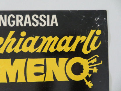 Continuavano a chiamarli... er piu er meno - B Italian Fotobusta Poster 1972 Movie posters
