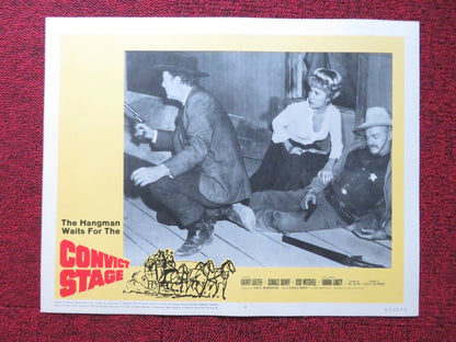 CONVICT STAGE US LOBBY CARD FULL SET HARRY LAUTER DONALD BARRY 1965 Rendezvous Cinema Movie posters