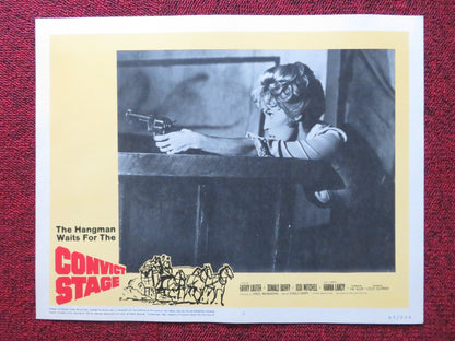 CONVICT STAGE US LOBBY CARD FULL SET HARRY LAUTER DONALD BARRY 1965 Rendezvous Cinema Movie posters