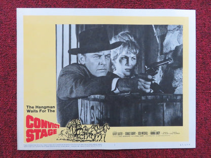 CONVICT STAGE US LOBBY CARD FULL SET HARRY LAUTER DONALD BARRY 1965 Rendezvous Cinema Movie posters