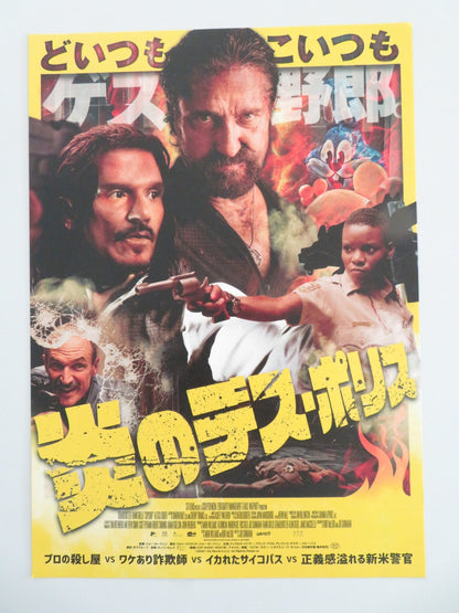 COPSHOP JAPANESE CHIRASHI (B5) POSTER GERARD BUTLER FRANK GRILLO 2021 Movie posters