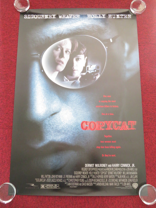 COPYCAT US ONE SHEET ROLLED POSTER SIGOURNEY WEAVER HOLLY HUNTER 1995 Movie posters