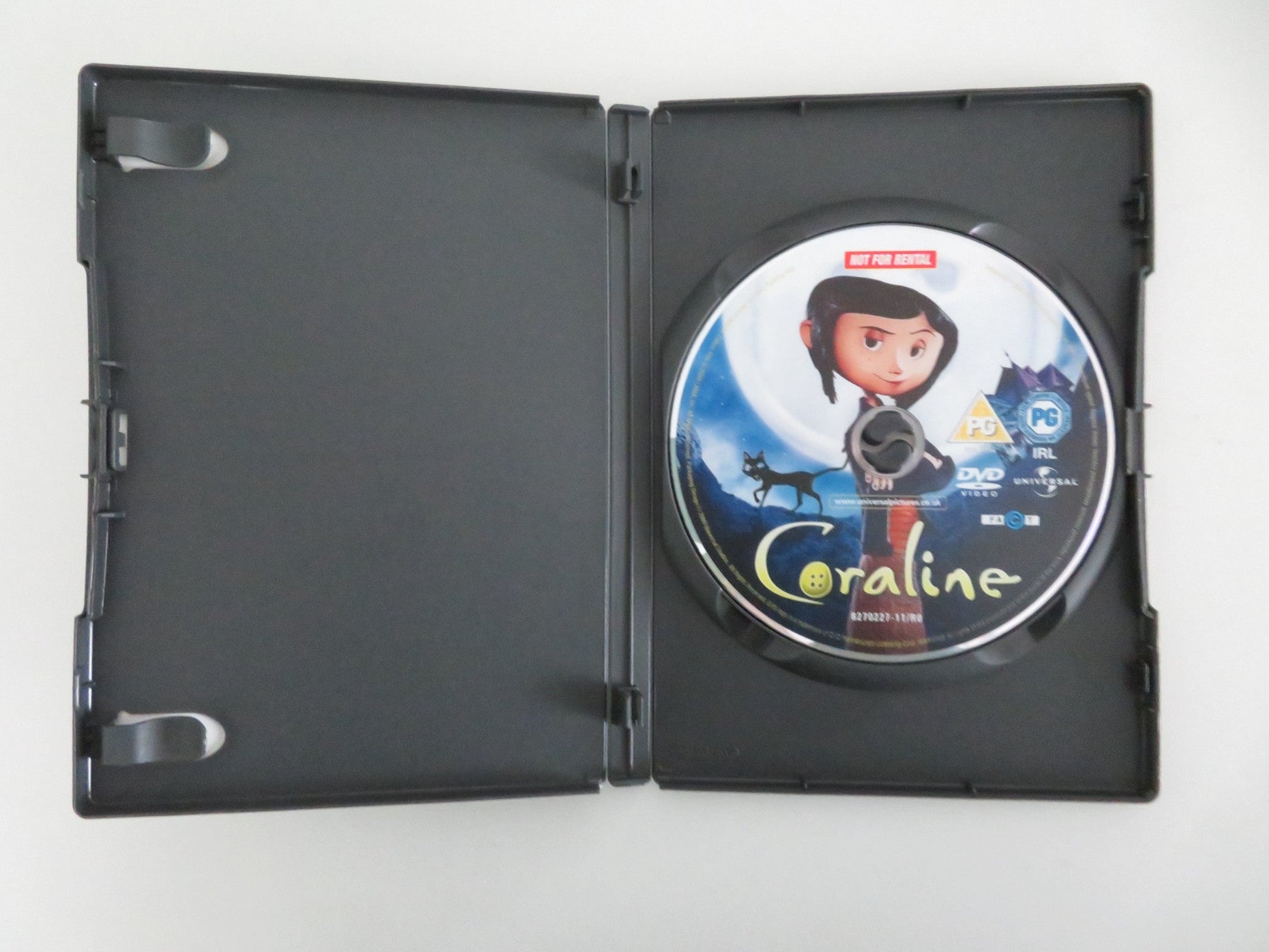 Coraline (DVD) Dakota Fanning Teri Hatcher 2009 Region 2, 4, 5 Movie posters